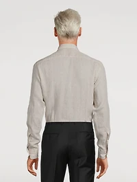 Linen Long-Sleeve Shirt