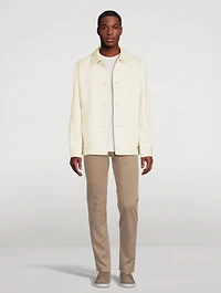 Cotton And Linen Chore Jacket