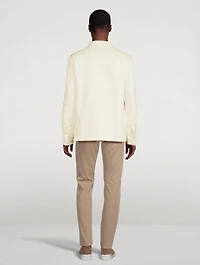 Cotton And Linen Chore Jacket