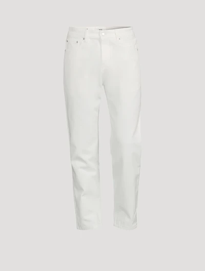 Cotton Straight-Leg Jeans
