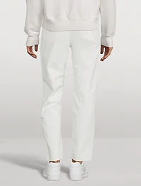 Cotton Straight-Leg Jeans