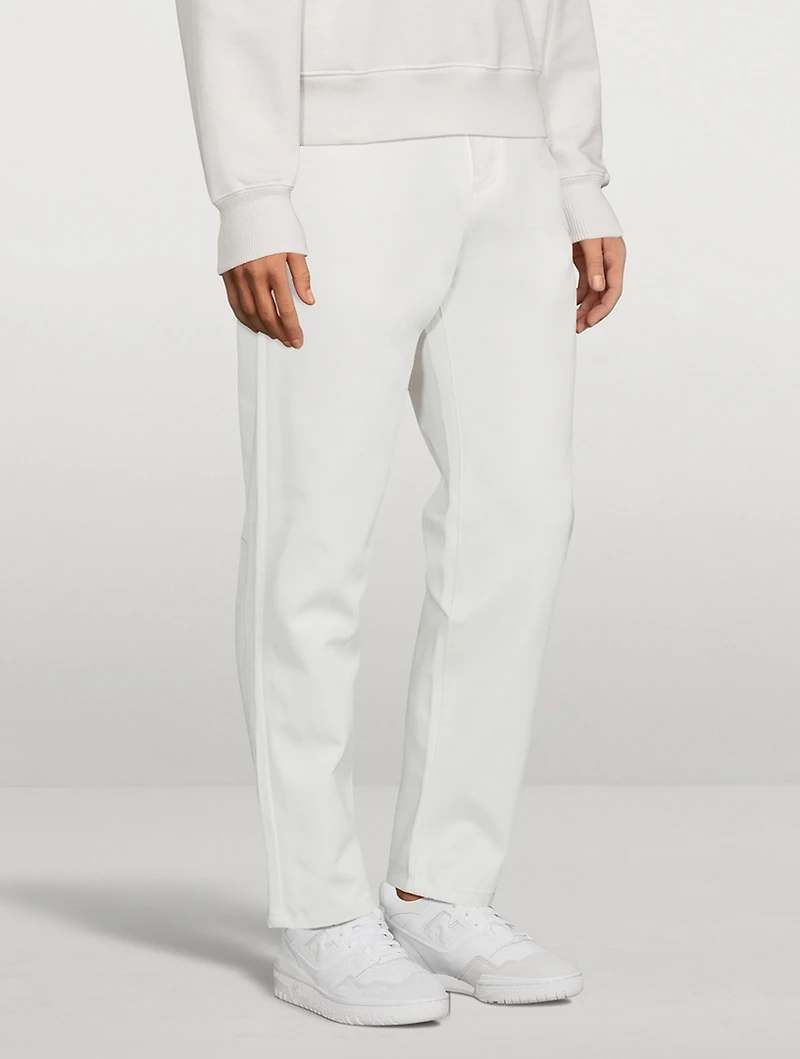 Cotton Straight-Leg Jeans