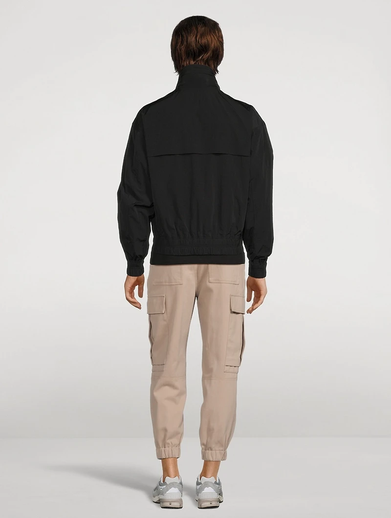 Nylon Bomber Jacket
