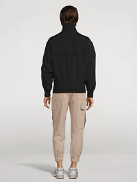 Nylon Bomber Jacket