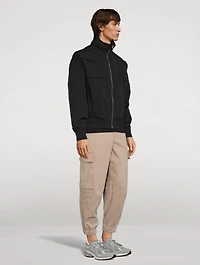 Nylon Bomber Jacket