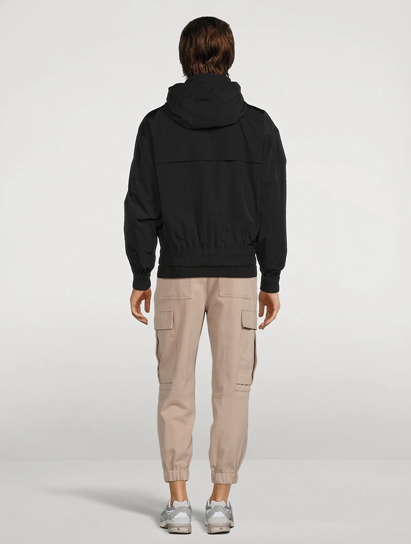 Nylon Bomber Jacket