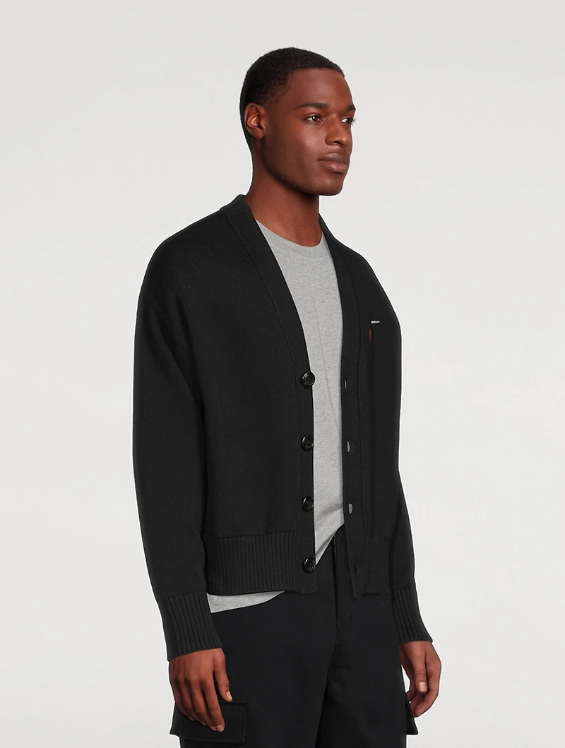 Ami De Coeur Cotton And Wool Cardigan