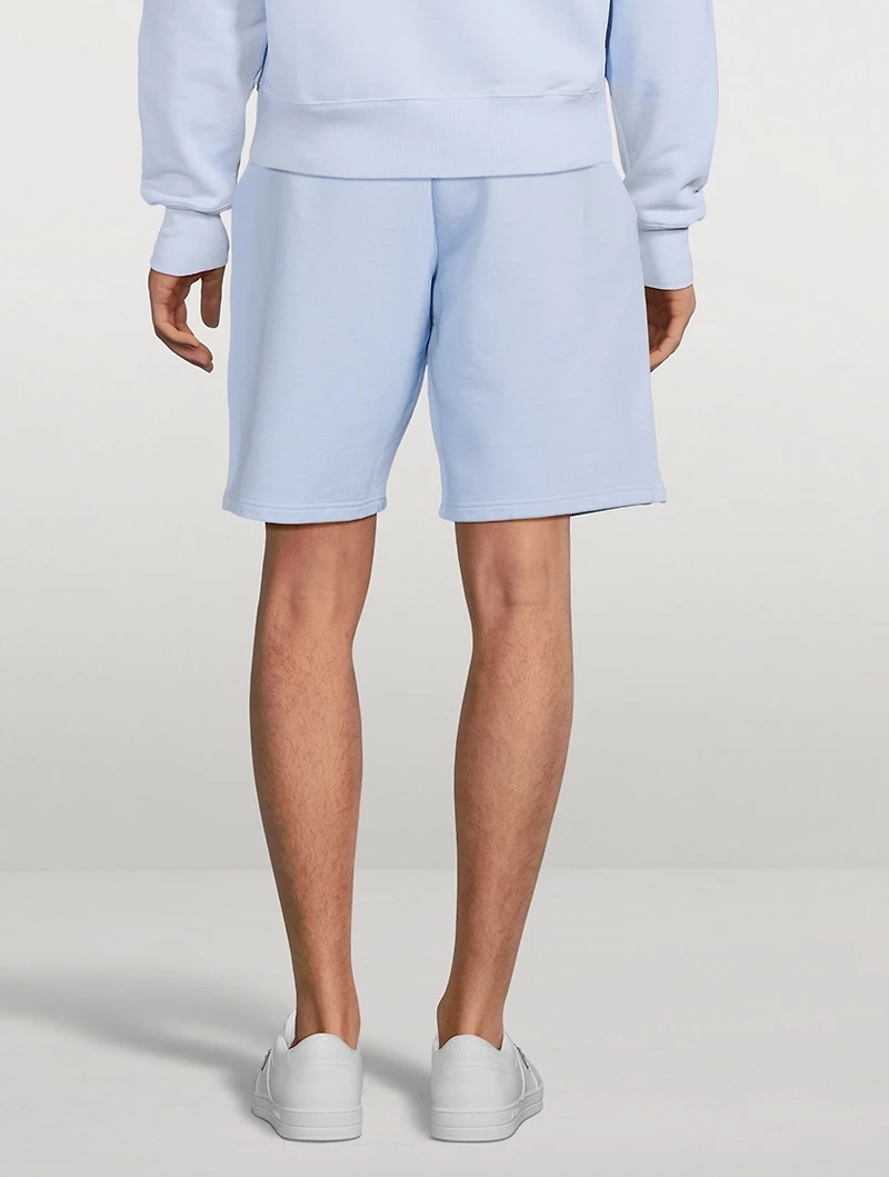 Organic Cotton Fleece Track Shorts