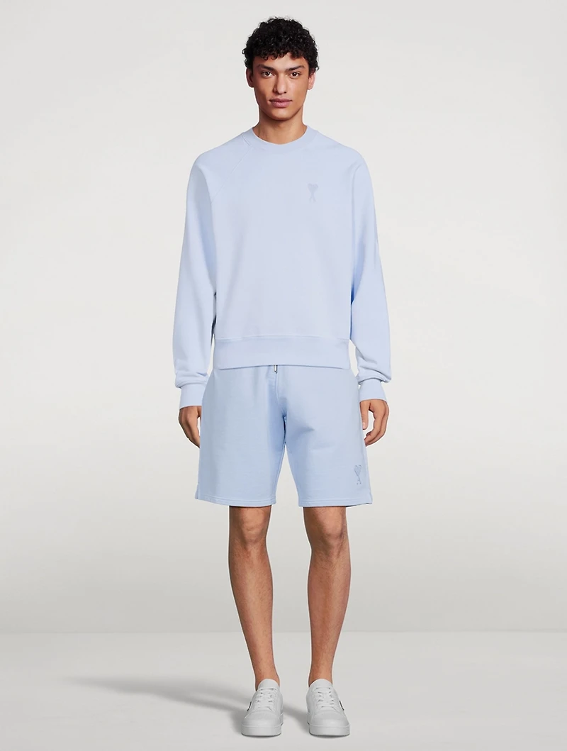 Organic Cotton Fleece Track Shorts