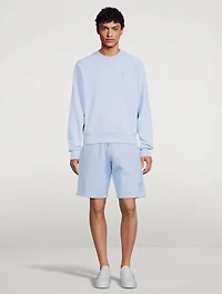 Organic Cotton Fleece Track Shorts