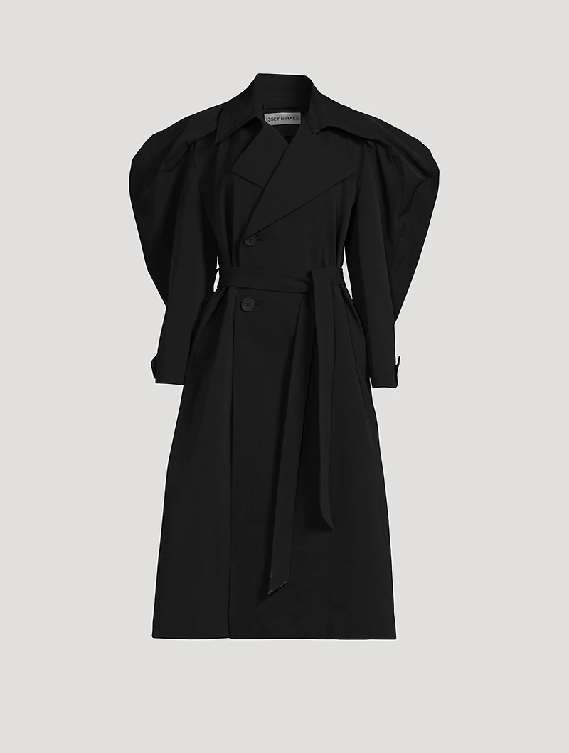 R Coat Belted Trench