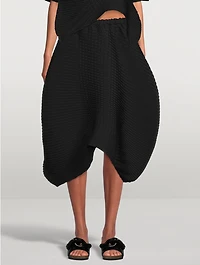 Concretion Pleats Midi Skirt