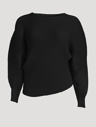 Misty Pleats Top