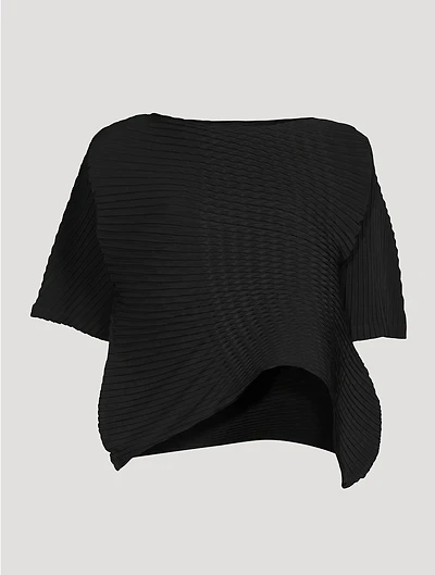 Concretion Pleats Top