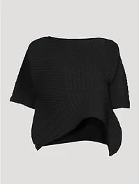 Concretion Pleats Top
