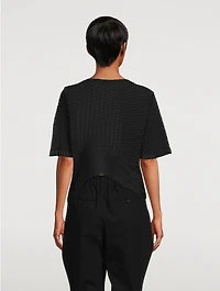 Concretion Pleats Top