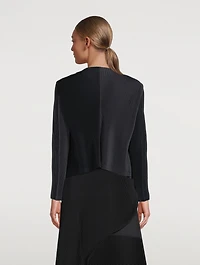 Ridge Pleats Cardigan