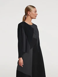 Ridge Pleats Cardigan