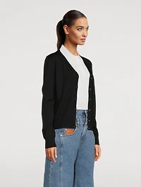 Logo-Embellished Cardigan