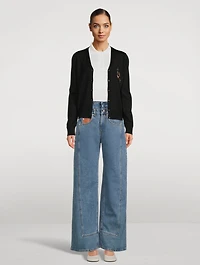Logo-Embellished Cardigan