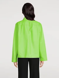 Anagram Leather Pajama Shirt