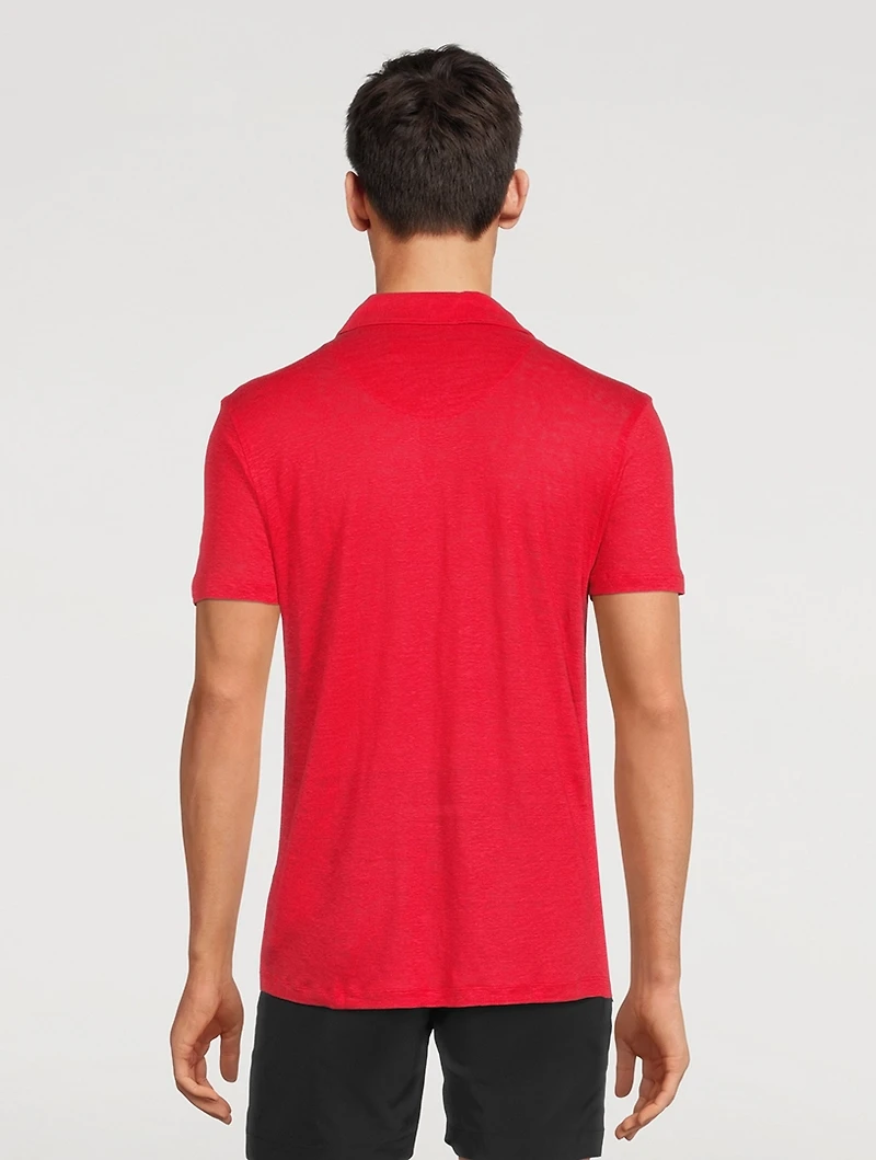 Mayer Linen Polo Shirt