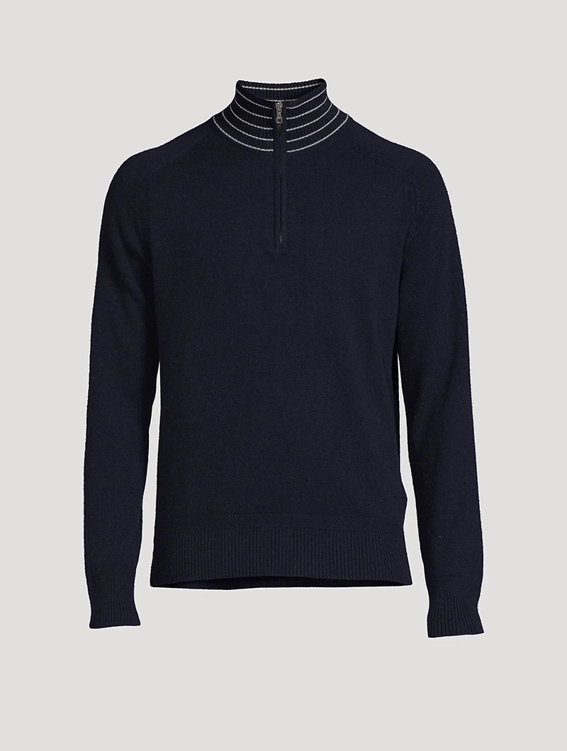 Lennard Cashmere Pullover Sweater