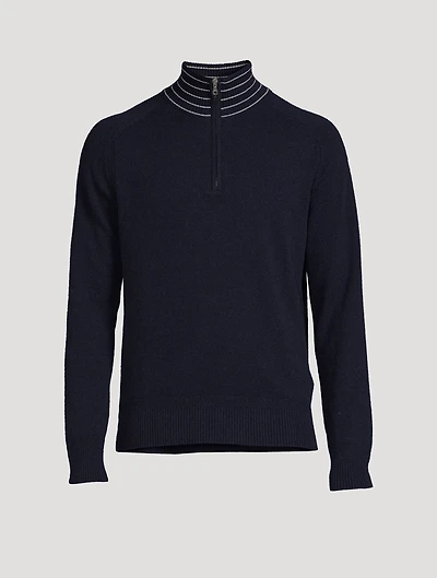Lennard Cashmere Pullover Sweater