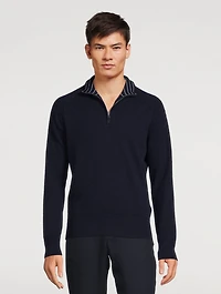 Lennard Cashmere Pullover Sweater