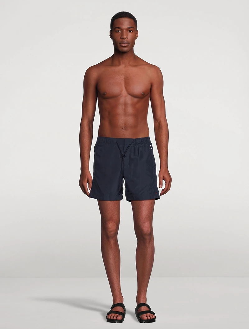 Bulldog Drawcord Mid-Length Swim Shorts
