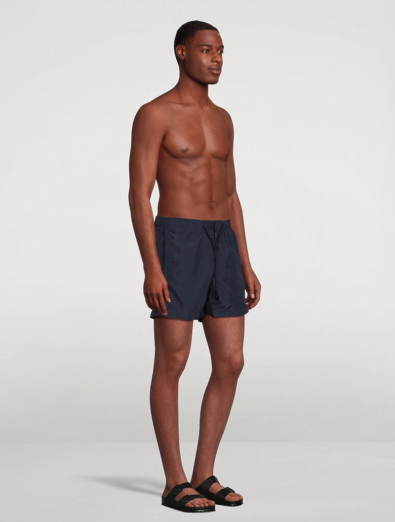 Bulldog Drawcord Mid-Length Swim Shorts