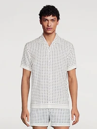 Hibbert Cravat Capri-Collar Shirt