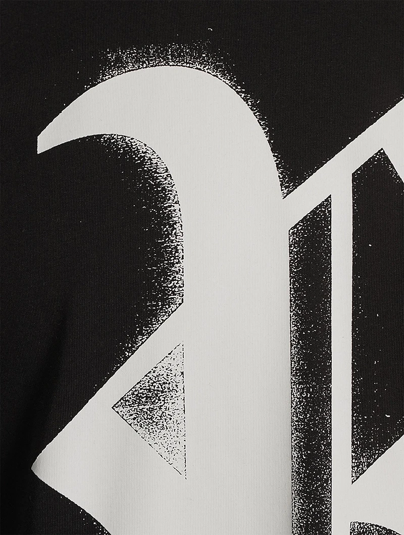 Cotton Logo Oversized T-Shirt