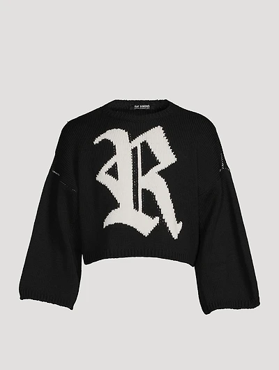 Bulky Knit Logo Sweater