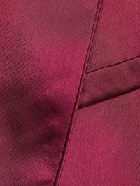 Havenn Belted Satin Blazer