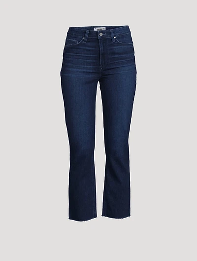 Cindy Straight-Leg Crop Jeans