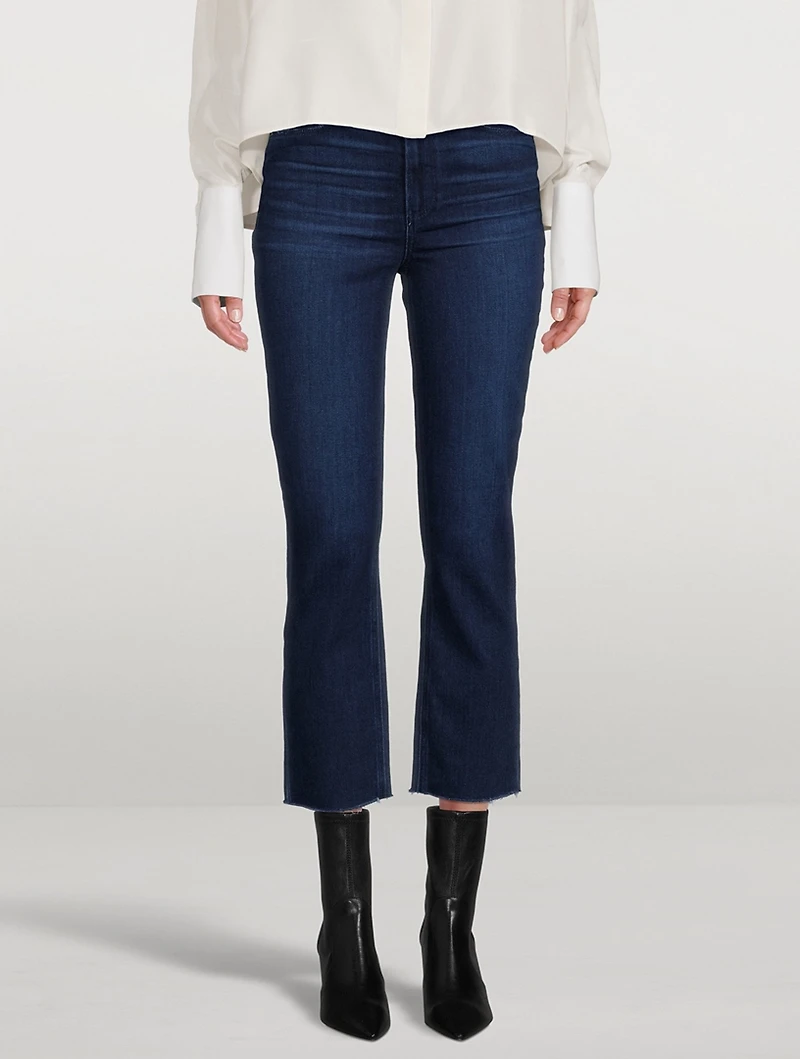 Cindy Straight-Leg Crop Jeans