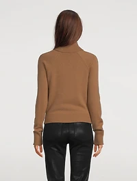 Cherise Keyhole Turtleneck Sweater