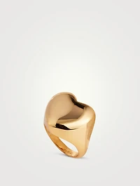 Heart On My Sleeve Ring