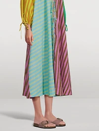 Madrid Big Buckle Leather Slide Sandals