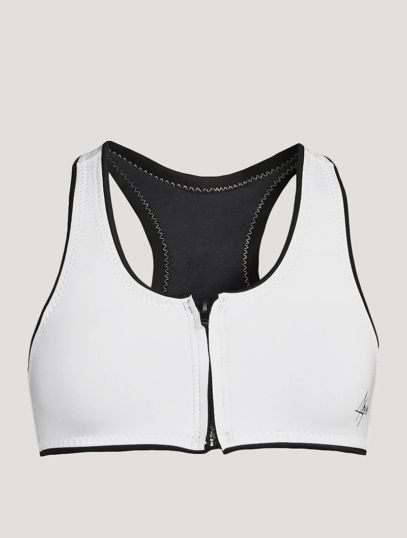 Jenna Neoprene Swim Top