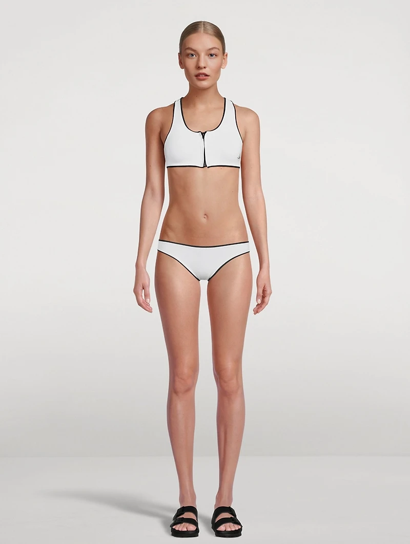 Jenna Neoprene Swim Top
