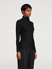 Rib Pleats Basics Top
