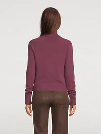 Cherise Keyhole Turtleneck Sweater