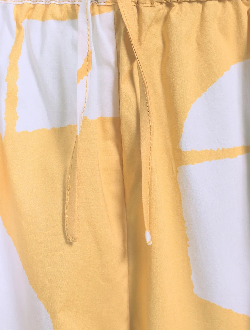 Organic Cotton Shorts Terrazzo Print