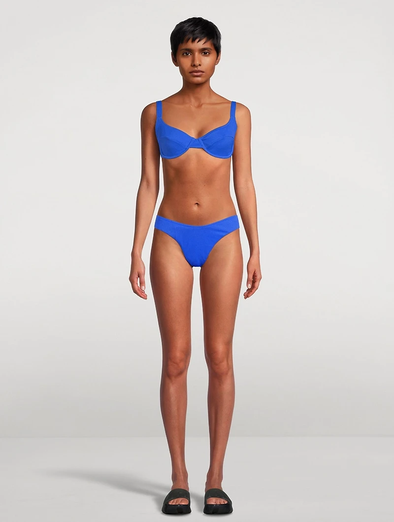 Marine Rib Curve Swim Bottoms