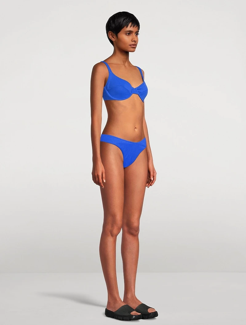 Marine Rib Curve Swim Bottoms