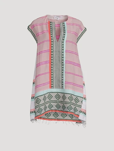 Rosa Caftan Mini Dress