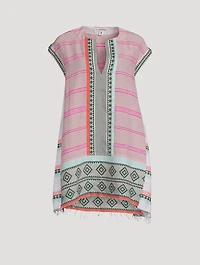 Rosa Caftan Mini Dress