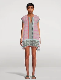 Rosa Caftan Mini Dress